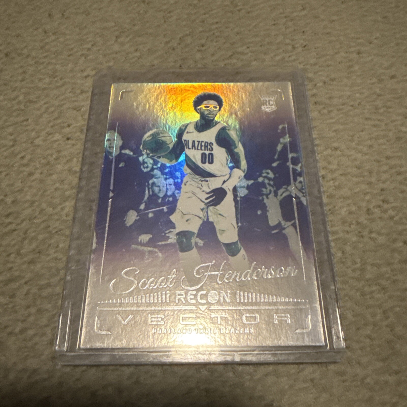 2023-24 Panini Recon - Vector #18 Scoot Henderson (RC)