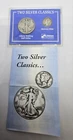 LITTLETON, 1941 Liberty Walking Half Dollar And 1941 Mercury Dime (D)
