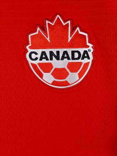 Nike Shirt Womens Small Red Soccer Jersey Vaporknit Canada Breathable AQ2727-657 - Picture 2 of 10
