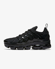 Nike Air VaporMax Plus Triple Black Retro Sneakers OG 924453-004, Mens Size 11.5