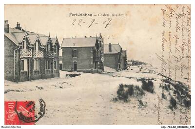 AQUP14-0871-80 - FORT-MAHON - Chalets, rechtes Ufer