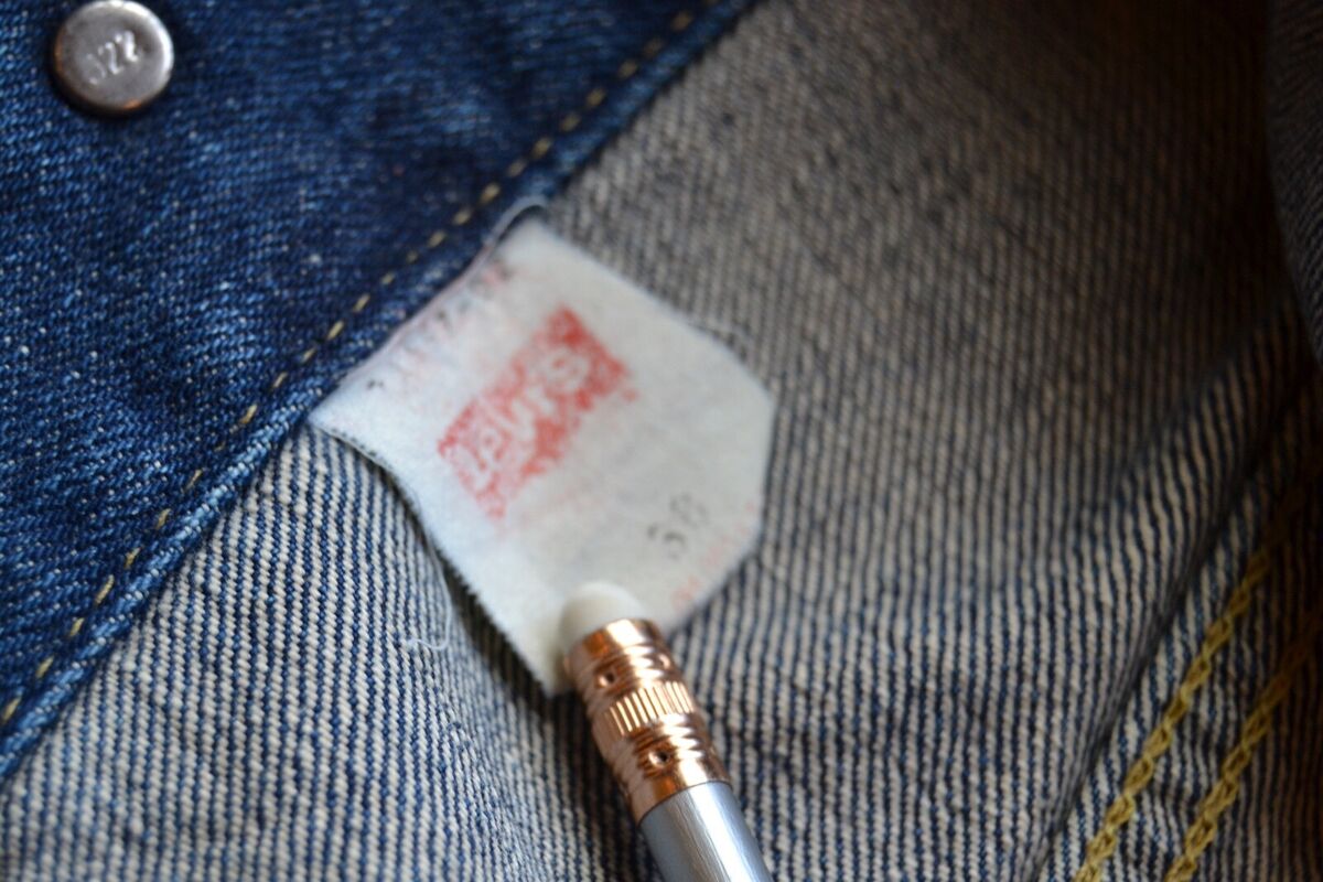 Levis Made in Japan pre- LVC lot 557 Type 3 Denim trucker Levis Made in Japan pre- LVC lot 557 Type 3 Denim trucker