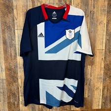 Team GB 2012 Football Shirt Jersey Olympics London Adidas W55808 Men’s 2XL