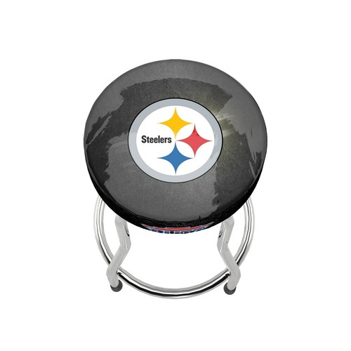 NFL Team Logo Bar Stool Adjustable Swivel Seat High Back Chair Blitz Football - Picture 211 of 247