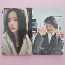 Official Hanni 2pcs Photocards NewJeans How Sweet  Bubble Gum Weverse C Ver