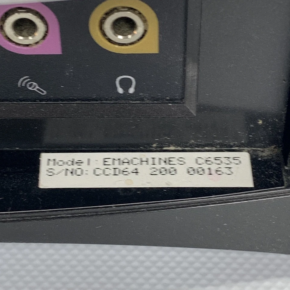 eMachines C6535 AMD Athlon 64 3500+ Processor Nvidia GeForce 6100 GPU NO HDD - Image 4 of 4