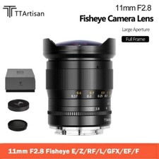 Obiettivo TTArtisan 11 mm F2.8 full frame fisheye per Sony E Canon EF/RF Nikon attacco L