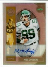 MARK GASTINEAU 2019 Panini Legacy LEGENDS  PRIZM AUTO #139 NEW YORK JETS