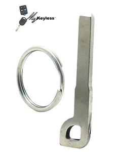 New-Ford-Uncut-Emergency-Remote-Insert-Key-Blade-for-M3N-A2C31243300-w-Key-Ring