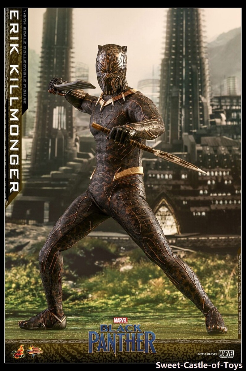 ホットトイズ「ブラックパンサー」エリック・キルモンガー（MMS471） ホットトイズ MMS471 ブラックパンサー エリック・キルモンガー