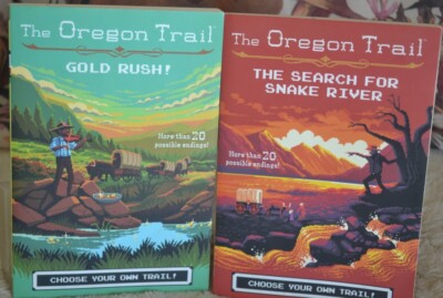 Free ship! The Oregon Trail 2 book set: choose your own adventure