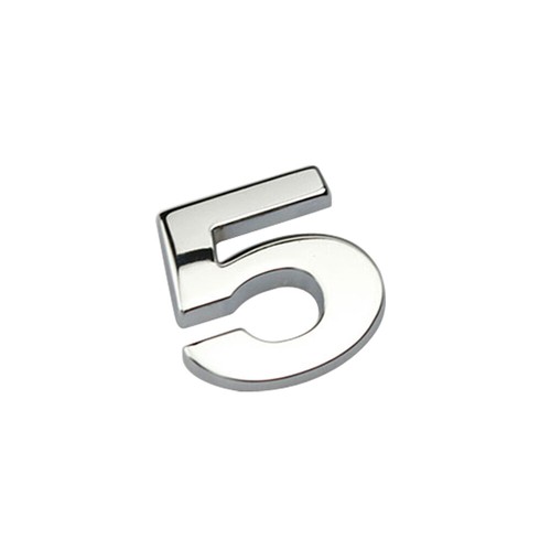 Car DIY 3D Chrome Metal Letter Number Sticker Logo Body Emblem Badge Decal Decor - Picture 46 of 50