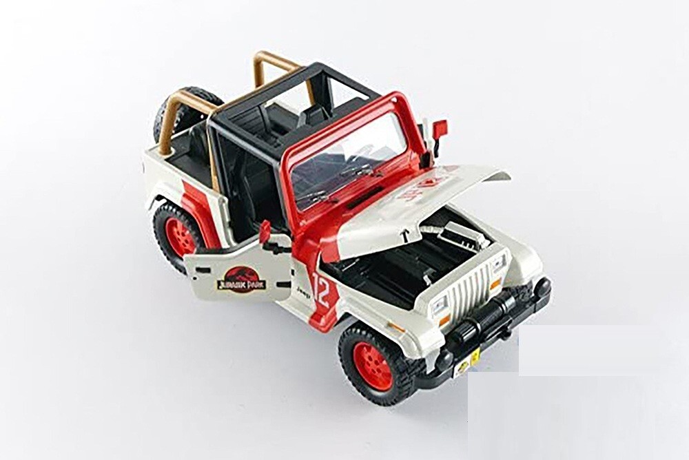 Jurassic World - Jeep® Wrangler (1992) JADA Diecast Model Car 8
