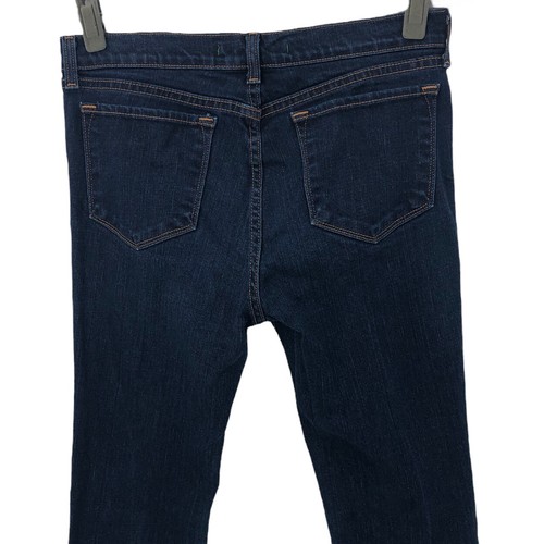Pantalones de mezclilla marca J para mujer talla 30 tinta lavado oscuro tiro medio - Imagen 3 de 10