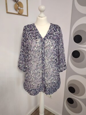 Damen Bluse Transparent,lüftig Gr.36/38 von 3SUISSES