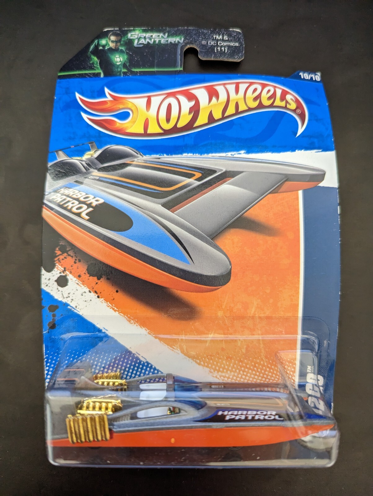 2011 Hot Wheels #180 HW City Works 10/10 H2GO Gray/Orange w/Black MW Spokes