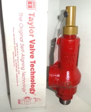 ⭐NEW IN BOX⭐Taylor Valve 825E8351352  Safety Relief Valve 1"x 1" 1440Psi