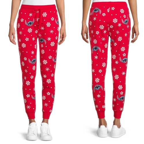 Girl’s Junior Stitch Christmas Joggers, Size 1 (XS) - Picture 3 of 3