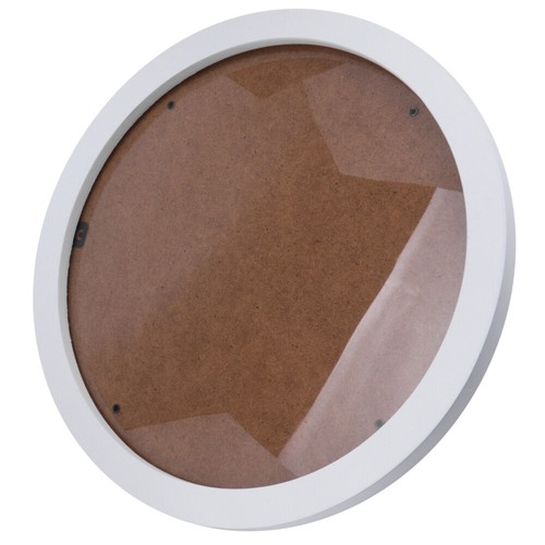 Photo Frame Wooden Round Photo Frame Wall Hanging Decoration - Picture 6 of 12