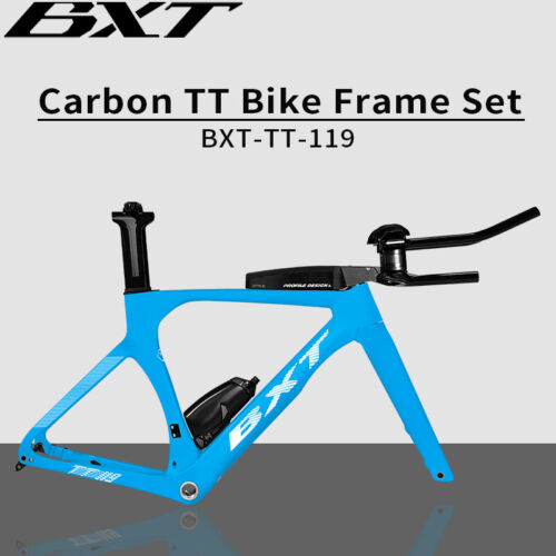BXT Carbon Triathlon Road Bike Frame Racing TT Bicycle Time Trial Bike Frameset - Picture 3 of 36