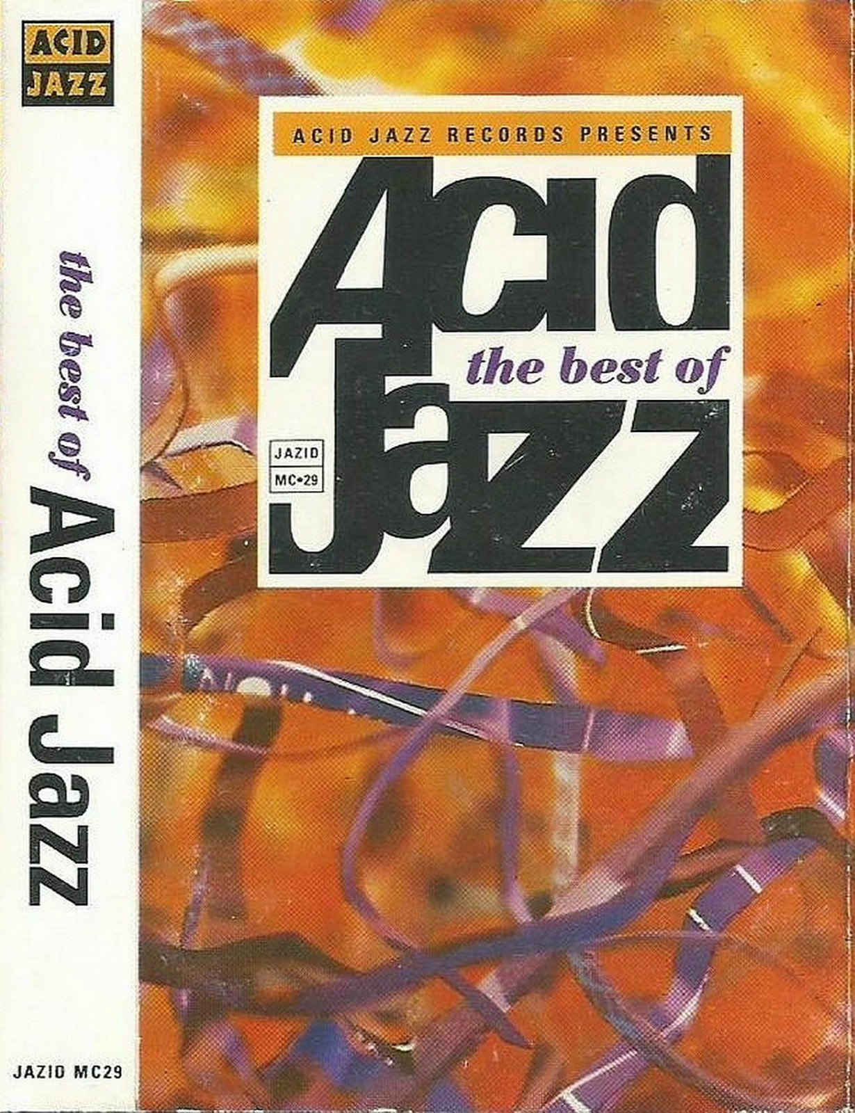 Various ‎The Best Of Acid Jazz CASSETTE ALBUM Acid Jazz, Soul, House, Funk 1991