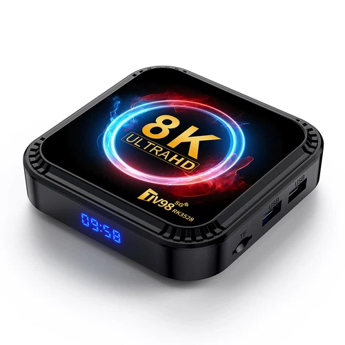NEW Android 13 TV Box 2.4G& 5G Quad Core 8K HD Smart TV98 Bluetooth Media Player - Picture 16 of 20