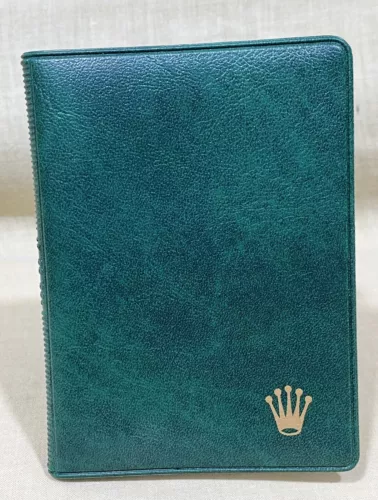 Rolex Plastic Certificate Wallet 1970's GMT PEPSI EXPLORER Stebe McQueen 1655 #7