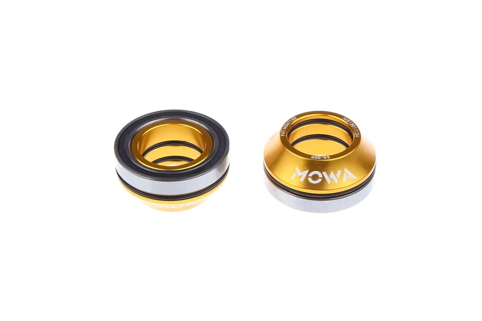 MOWA Road MTB Cycling BB30 Bottom Bracket to Shimano 24mm BB Adapter in Gold - Image 2 of 4