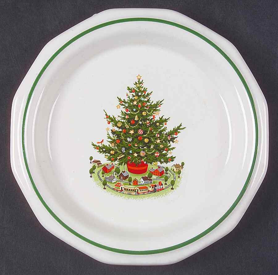 Pfaltzgraff Christmas Heritage Salad Plate 511109 Holiday Dinnerware
