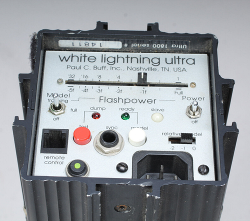PAUL C. BUFF WHITE LIGHTNING ULTRA 1800 STUDIO STROBE TESTED WORKS - Picture 3 of 5
