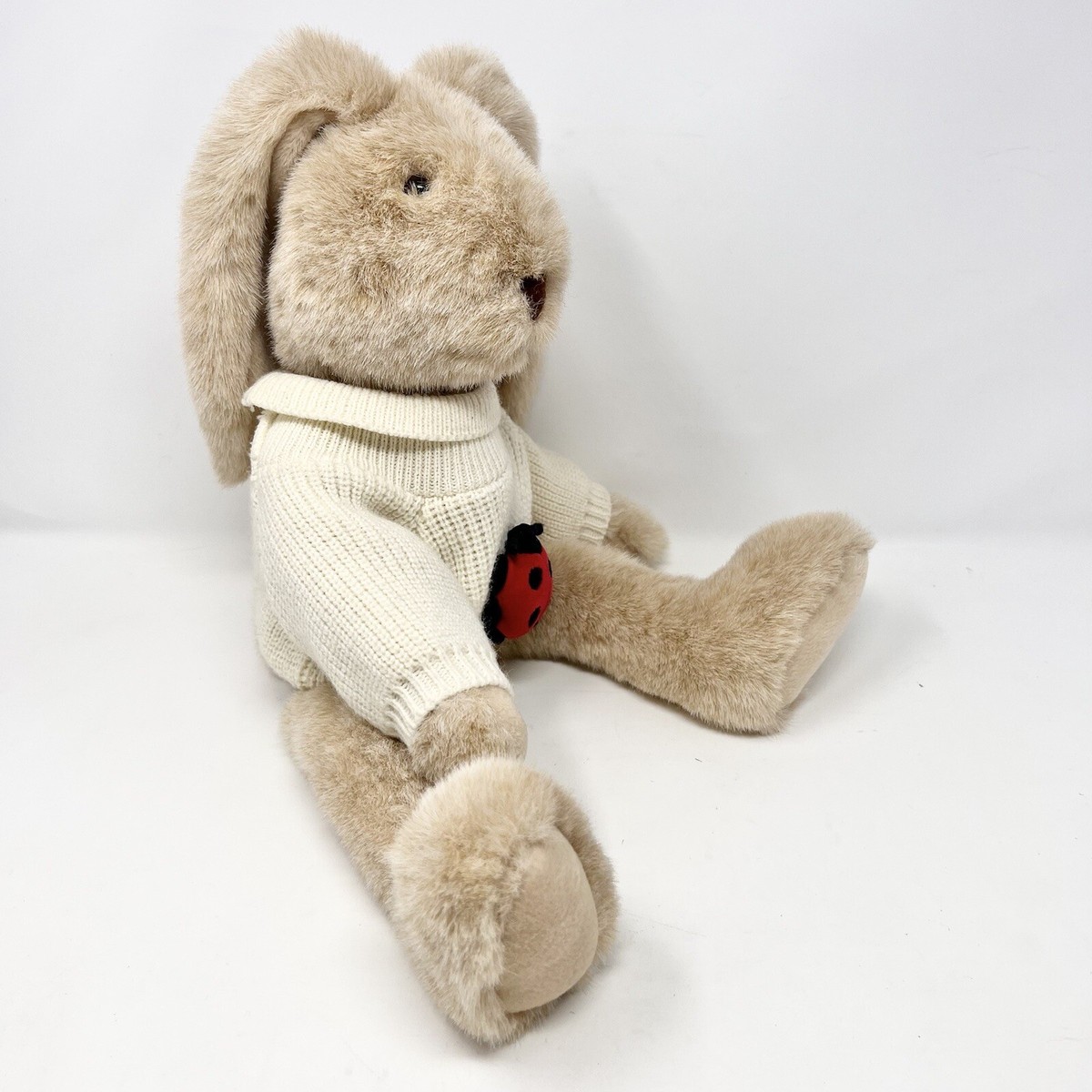 Manhattan Toy Company Teddy Bear Long Ears 1994 Tan Beige 18