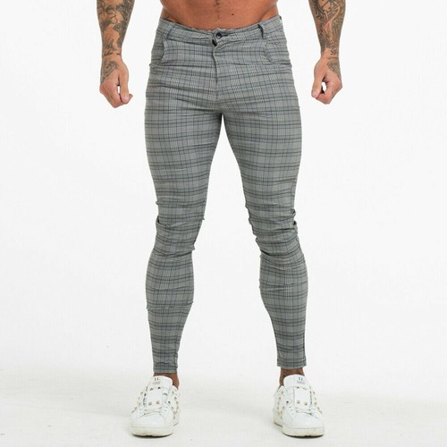 GINGTTO Men Slim Fit Chino Pants Super 