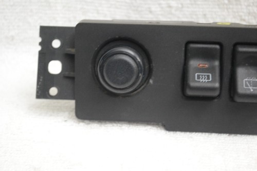 1997-2001 Jeep Cherokee 12V Power Outlet Rear Wiper Defrost Dash Control Switch - Picture 2 of 8