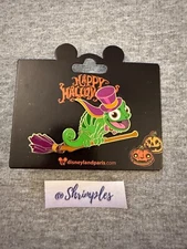 DISNEY PIN PASCAL Broomstick Halloween Paris 2024 NEW Rapunzel 