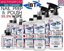 Nail PREP AND WIPE Solution Gel Polish Cleanser Residue Remover PERFECT FINISH