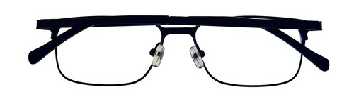 Gafas oftálmicas para hombre Lucky Brand rectangulares metal azul D802 47 mm - Imagen 5 de 6