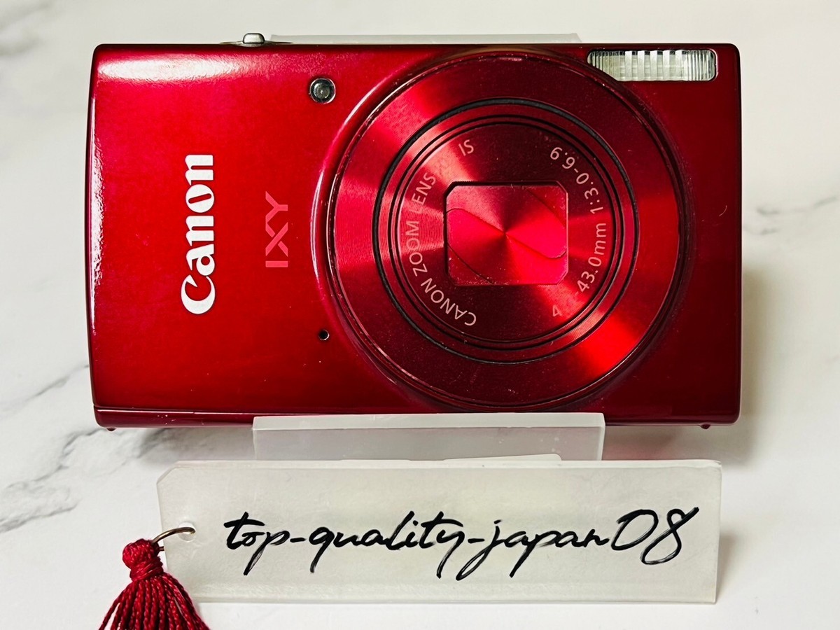 Canon Compact Digital Camera IXY 190 red Optical 10 Times Zoom