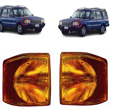 Pair Arrow-Indicator Front Left + Right for Land Rover Discovery 1994-1998