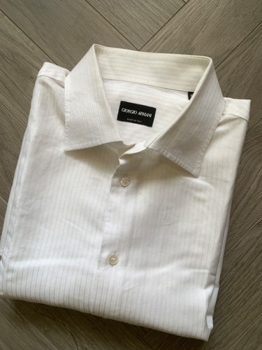 Camicia Giorgio Armani Black Label taglia UK 17 EU43 - ottime condizioni