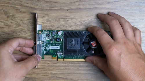 ATI Radeon HD 3450 PCI-e DMS-59 256MB Video Graphics Card retro gaming - Video 1 of 1