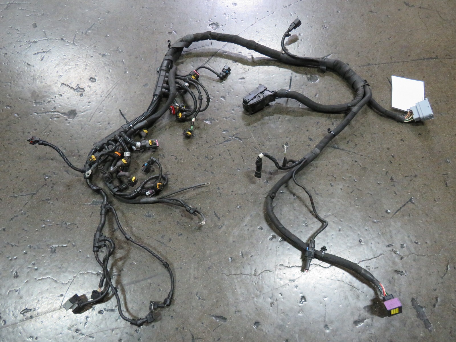 Ferrari 458 Italia, RH, Right, Engine Injection Wiring Harness, Used, P/N 278892