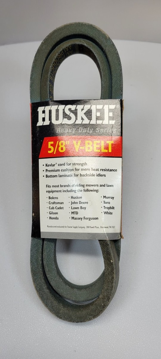 Huskee Heavy Duty Series V-Belt 5/8”x46” B43K/5L460K Lawnmower Belt 44-61460