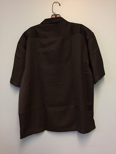 Men’s Parti Kraft Black Button Up Shirt - Picture 2 of 5