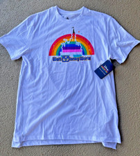 L Rainbow T Shirt Disney World Resort Mickey Mouse Pride Collection LGBTQ