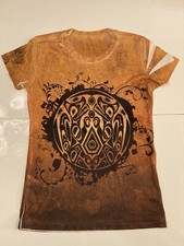 Twilight Saga 2009 New Moon Tribal Wolf Pack Tattoo Sublimated T Shirt Jr L