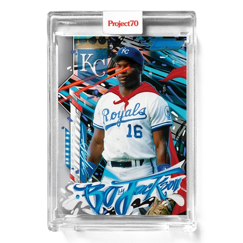 Topps Project 70 Card 490 - 2020 Bo Jackson by King Saladeen KC ROYALS