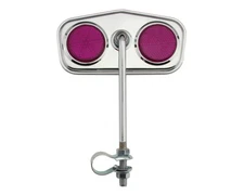ALTALINE Bicycle Diamond Mirror Chrome Purple