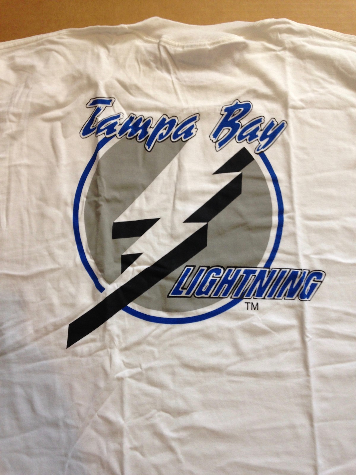 Tampa Bay Lightning Old Logo Shirt NHL Ice Palace Jersey Stanley Cup