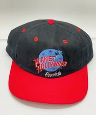 Vintage Planet Hollywood Honolulu Snapback Hat Excellent Condition 