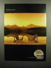 2001 International Coffees Ad - Declare Peace